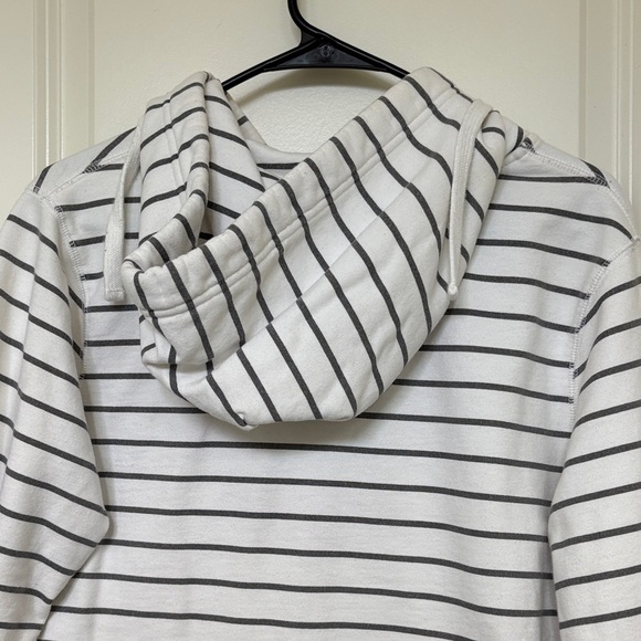 Disney White and Grey Striped Women’s Hoodie - Picture 5 of 5